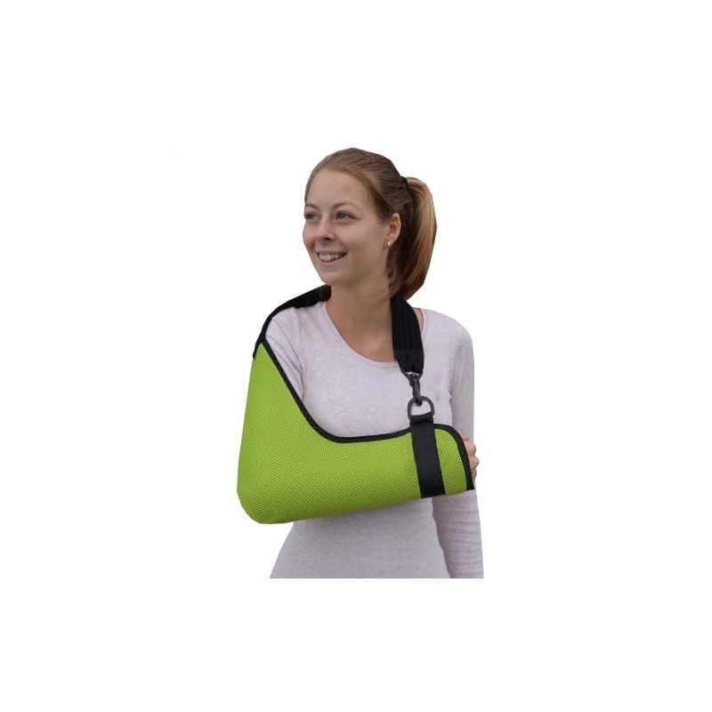 Lime Black (Teens) Deep Arm Sling for Added Shoulder Support