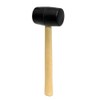 Allied Tools 8 OZ. RUBBER MALLET, BLACK,31305