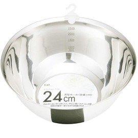 Kai Corporation DF5407 Deep Ball, New Cookday with Graduation, 9.4 inches (24 cm)