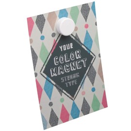 Sonic MG-5746 Color Magnet, Double-Sided, Strong, 0.7 inches (18 mm), Color Included