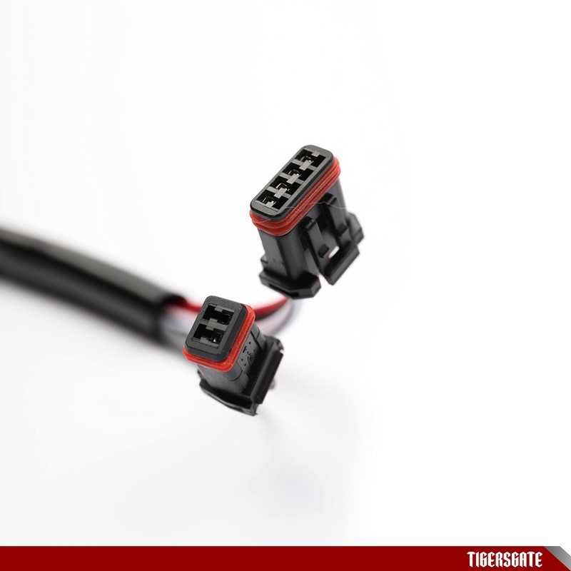 TIGERSGATE 12 INCH Handlebar Wiring Wire Extension Harness（CAN Bus） for