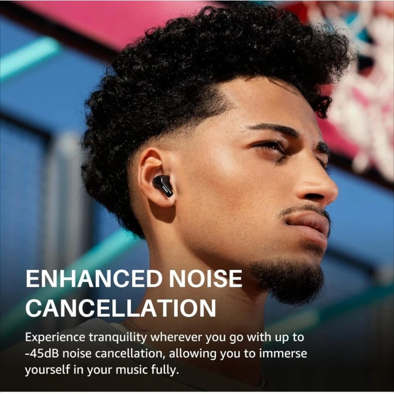TOZO Hybrid Active Noise Cancelling Wireless Earbuds with 6 Mics