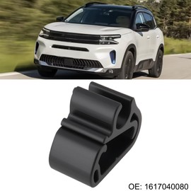 Be In Your Mind 6 Stück Klemmclips für Frontwischerarme Und Sprührohre 1617040080 Kompatibel mit Peugeot 5008/3008 2009–2017