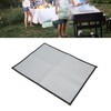 Fireproof Pad High Temperature Resistant Double Sided Silicone Coated Glass