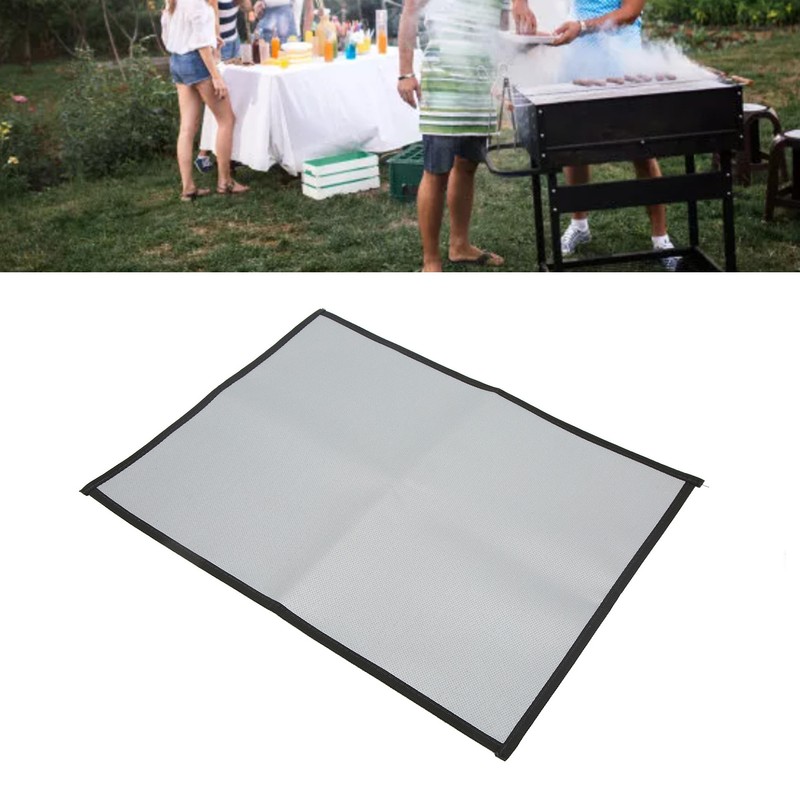 Fireproof Pad High Temperature Resistant Double Sided Silicone Coated Glass