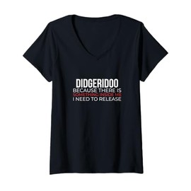 Womens Didgeridoo Musician Australian Musical Instrument Australia V-Neck T-Shirt