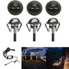 FVTLED Pack of 6 Warm White LED Deck Lights kit