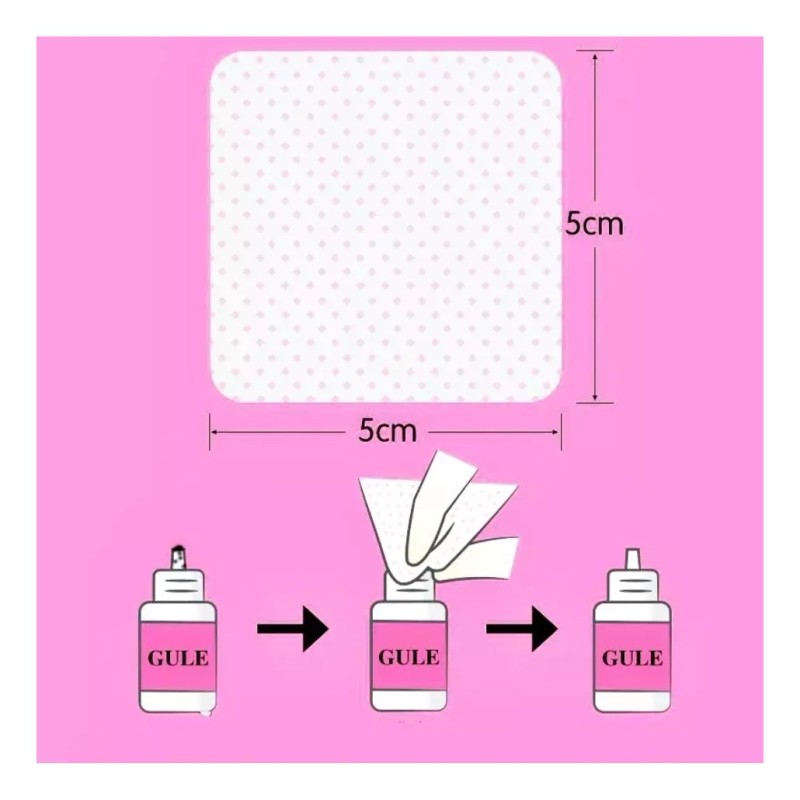 Gala 200 Toallas Desmaquillantes Absorbentes Pestañas Contenedor