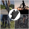 Black Tear Resistance Nylon Triangular Bicycle Kettle Front Beam Bag