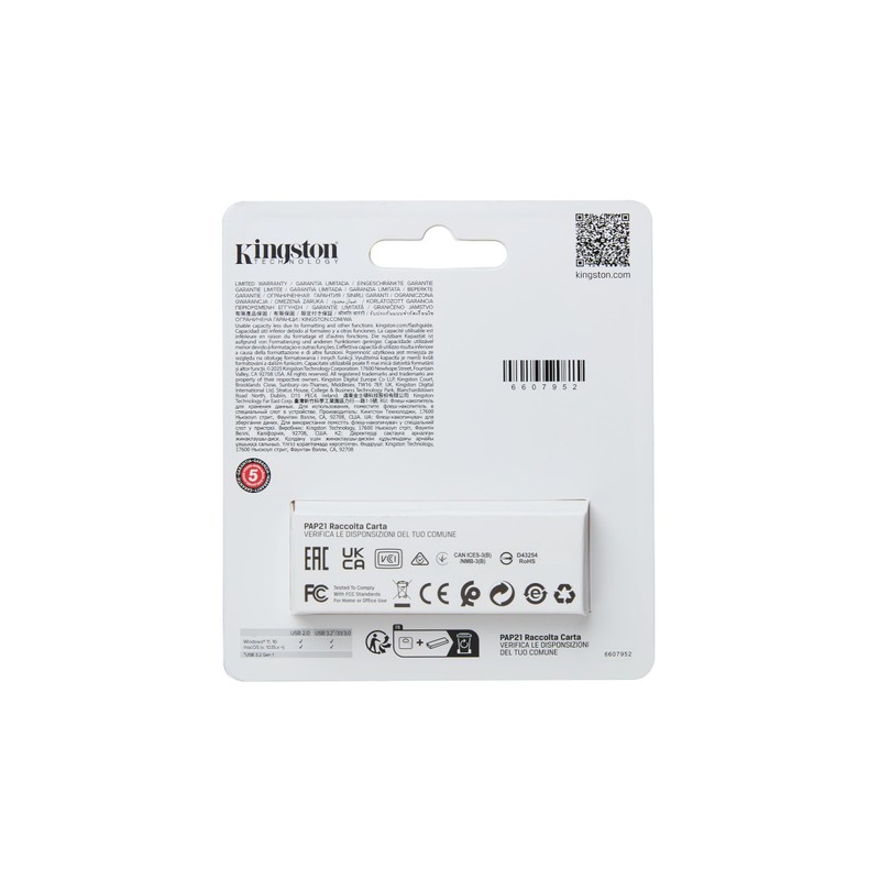 Kingston DataTraveler Exodia S USB Stick - 64GB - USB