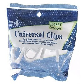 Merrick C89441CLB WHT Universal/Hanger Grip Clips