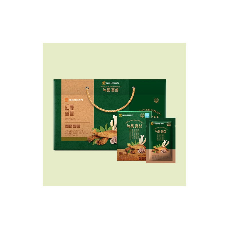 (주)대웅생명과학 녹용 홍삼 70ml 30포 3세트(총 90포) Daewoong Bio Science