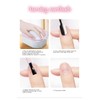 LIDOUK 2 Pieces Nail Soaking Bowl Nail Art Hand Soak