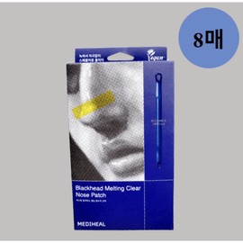 Mediheal 메디힐 블랙헤드 멜팅 클리어 코팩 8매 Mediheal Blackhead Melting Clear Nose Pack 8ea