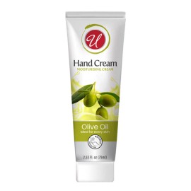 Universal Olive Oil Hand Cream - Moisturizing Cream, 2.3oz (75ml)