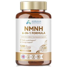 NMNH Supplement 1200mg, 6 in 1 NAD+ Alternative with Trans-Resveratrol