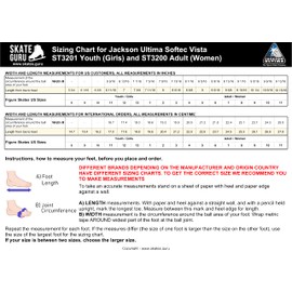 Jackson Ultima Softec Vista ST3201 Figure Ice Skates for Girls/Color: Pink, Size: Youth 13 Bundle with Skate Guards