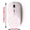 2.4G Wireless Mouse with Cute Pattern Design for All Laptops