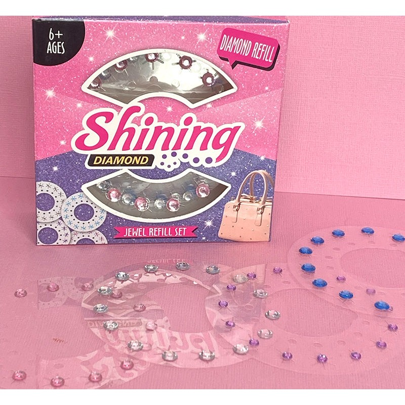 GLAM RAIDER HAIR BEDAZZLER GEMSTONE REFILL SET