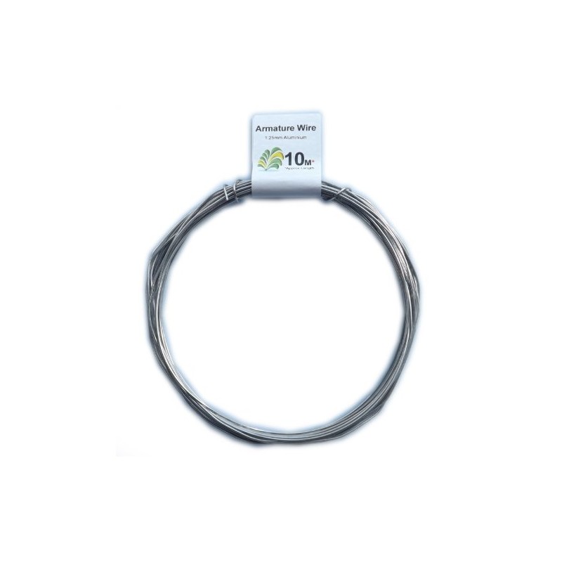 10 Metres of 1.25mm Aluminium Armature Frame * Modelling Wire