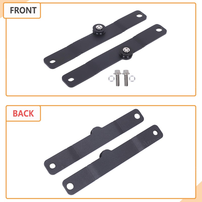 Aunginsy Car Tailgate Limiter Compatible with Nissan Frontier 2022-2025 Pickup
