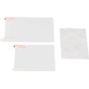 Jinshining 2Pcs LCD Screen Protective Film Top Bottom Protector Skin