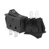 uxcell SPST On-Off 2 Terminal 2 Position Boat Rocker Switch