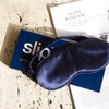 Slip Silk Sleep Mask, Navy (One Size) - 100% Pure