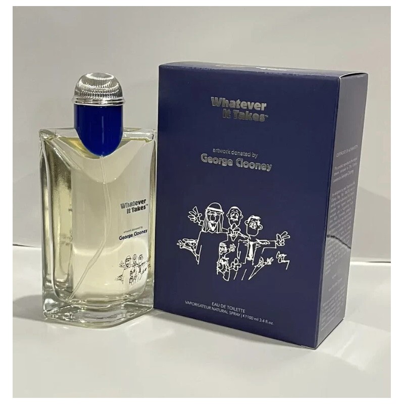 George Clooney Whatever It Takes 3.4oz Edt Spray New In