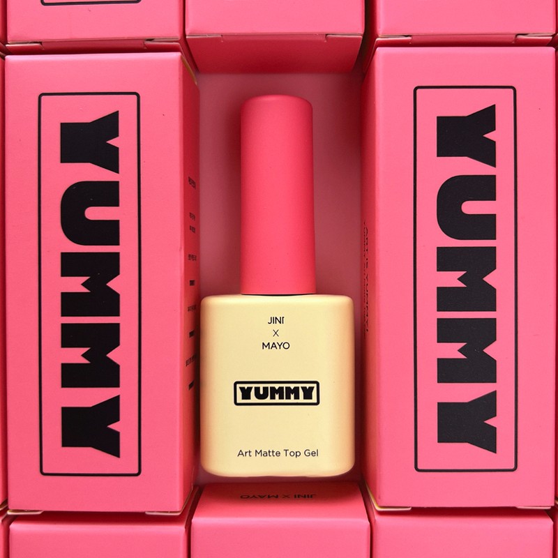 classic nail Yogomayo Yami Matte Top Gel Wipe Type Matte