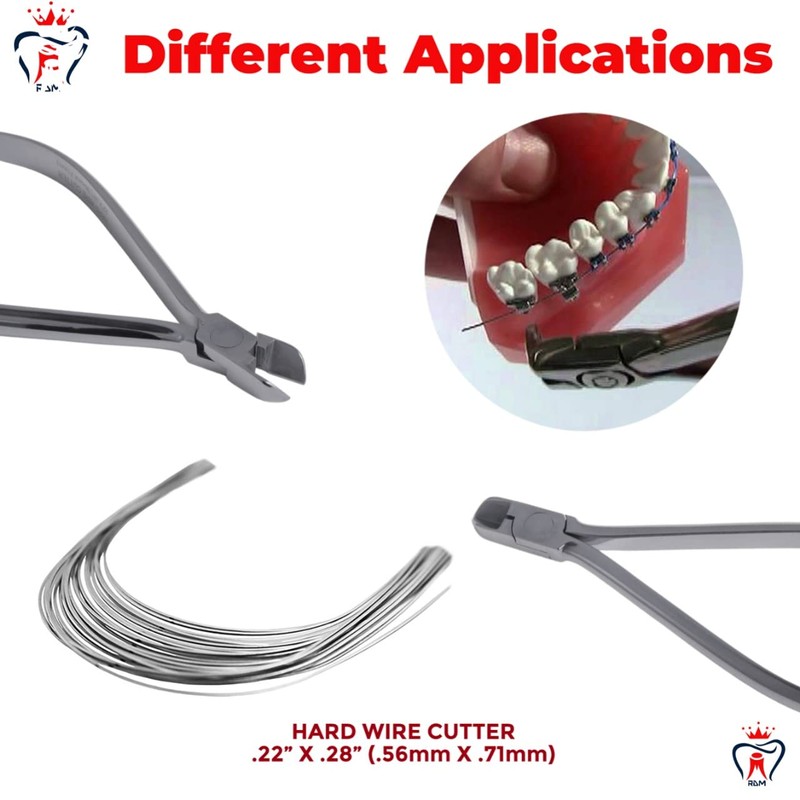 Long Handle Hard Wire Cutter, German Tungsten Carbide Inserts Dental