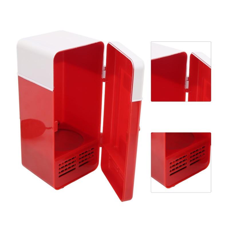 USB Mini Fridge Refrigeration Heating Freezing Travel Car Fridge Beverage