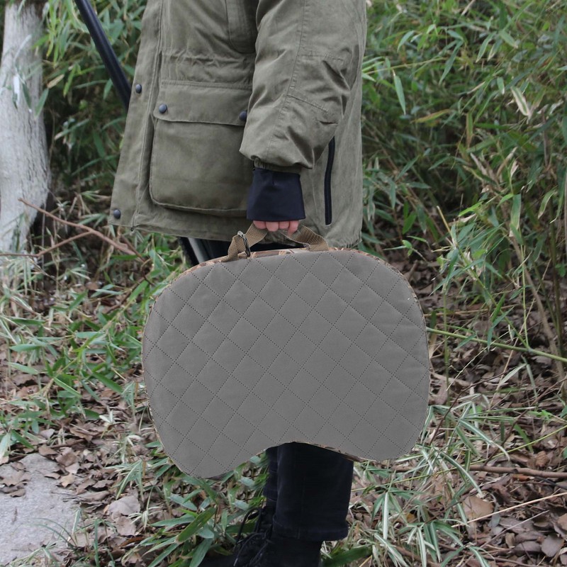 Portable Heating Cushion 3 Gears Soft Camouflage Outdoor Heated Seat