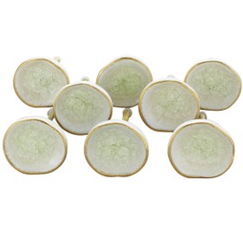 G Decor Shabby Chic Cream Ceramic Door Knob