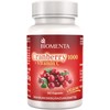 Cranberry 1000 + Vitamin C, High-Dosage and Vegan, 60 Cranberry