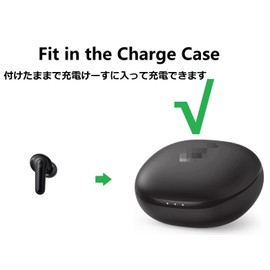 A-Pcas Earbud Earpiece Specifically Designed for TWS Earphones, Soundcore Liberty 4, Soundcore Life P3 / P2 Mini, Liberty Neo 2 Earphones, Short Axis Design for TWS Earphones, Fit in the Case 6 Pairs
