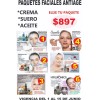 PrettyWomen fb Kit Belleza Antiage 3 (crema, Suero Y Aceite)