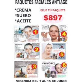 PrettyWomen fb Kit  Belleza  Antiage 3 (crema, Suero Y Aceite)