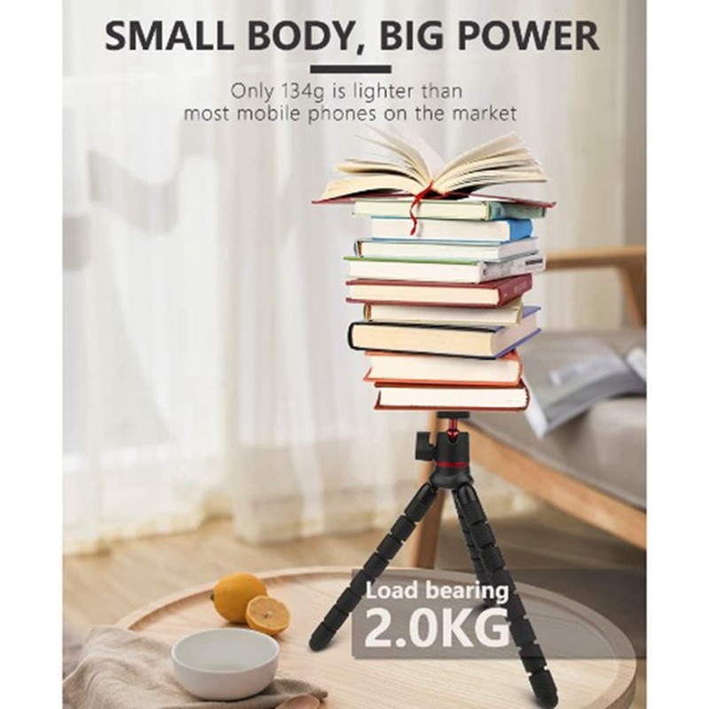 Aswalling Flexible Universal Live Broadcast Tripod Monopod Digital Camera DV