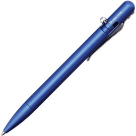 Bastion New Bastion Slim Bolt Action Pen Blue Al PEN-SLMBLT-ALBLU