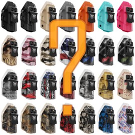 We The People Holsters - Mystery Design - Left Hand - IWB Holster Compatible with Smith & Wesson M&P Shield / M2.0 / Plus 9mm/.40