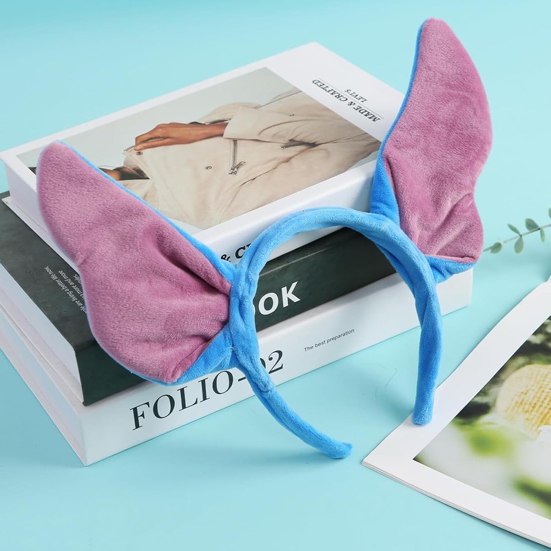 Dehott Stitch Headband with Ears - Soft Headband for Children