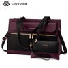 LOVEVOOK Laptop Tote Bags 15.6-17.3 inches for Woman with Clutch