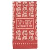 Blue Q Funny Woven Jacquard Dish Towel ~ Y'all Would