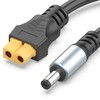 6.6FT DC5521 Male to XT60 Female Power Cord DC Connector