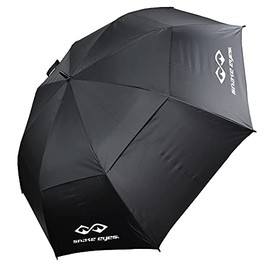 Snake Eyes Golf 68" Double Canopy Umbrella Black