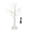 Lighted Birch Tree Adjustable Branches Stable Bottom Birch Tree with