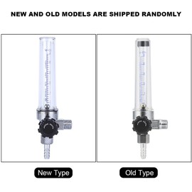 AUNMAS Gas Meter Peashooter, argon meter argon gas meter Scale Tester, Gas Shielding Welding Carbon Dioxide/Argon Plastic Meter Welding Tool Accessory