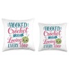 Crochet Crocheting Throw Pillow