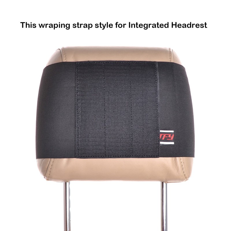 TFY Universal Car Headrest Mount Holder with Angle- Adjustable Holding